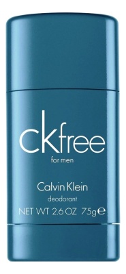 CALVIN KLEIN  CK Free Твердый дезодорант для мужчин 75 ml