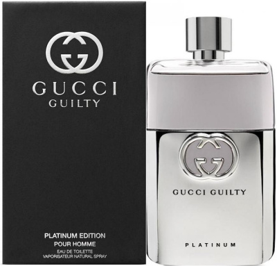 GUCCI Guilty Platinum Туалетная вода для мужчин 90 ml тестер