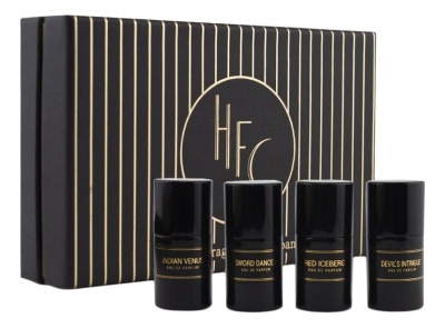 Haute Fragrance Company Gift Set Набор унисекс 60 ml (edp 4 x 15 ml devil's intrigue + red iceberg + indian venus + sword dancer)