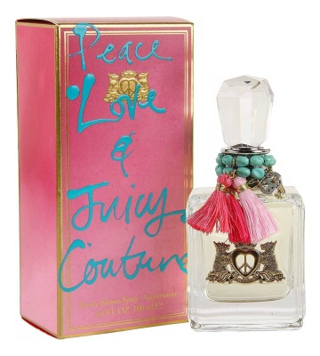 Juicy Couture Peace, Love and  Парфюмерная вода для женщин 100 ml