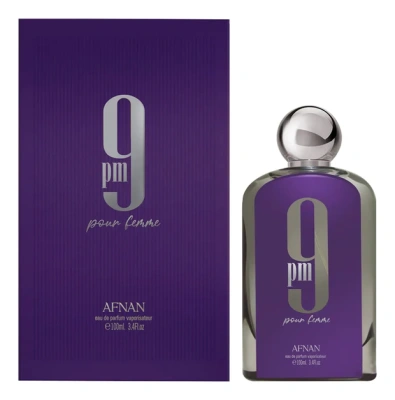 AFNAN  9 PM pour Femme (purple) Парфюмерная вода для женщин 100 ml