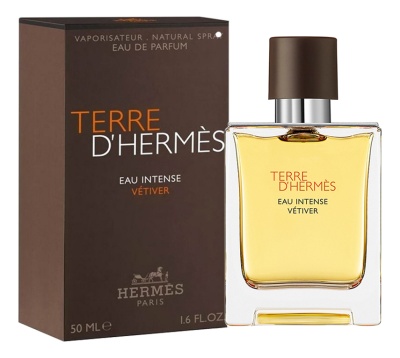 Hermes Terre d' Eau Intense Vetiver Парфюмерная вода для мужчин 50 ml
