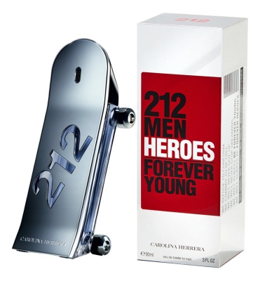 CAROLINA HERRERA  212 Heroes Туалетная вода для мужчин 90 ml