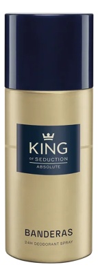 Antonio Banderas  King of Seduction Absolute Дезодорант для мужчин 150 ml