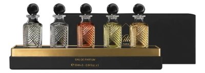 Kilian Holiday Miniature Carafe Set Набор унисекс 50 ml 5x10 (angels share + roses on ice + vodka on the rocks + apple brandy on the rocks + l’heure verte)