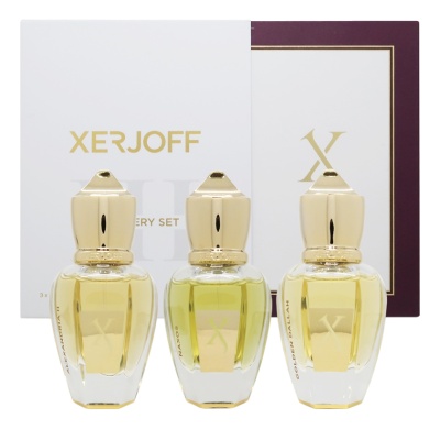 Xerjoff Discovery Set Набор унисекс 45 ml (3 x 15 ml naxos + alexandria ii + golden dallah)