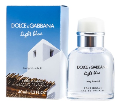 DOLCE & GABBANA  Light Blue Living Stromboli Туалетная вода для мужчин 40 ml