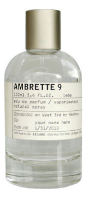 Le Labo Ambrette 9 Парфюмерная вода унисекс 50 ml тестер