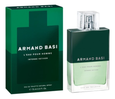 Armand Basi  L'Eau Pour Homme Intense Vetiver Туалетная вода для мужчин 75 ml