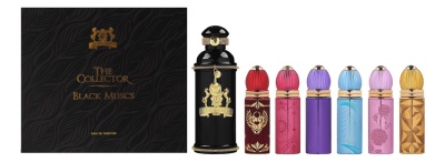 Alexandre J  Zafeer Black Muscs Набор унисекс 100 ml (п/вода 100 мл + п/вода 6*8 мл)