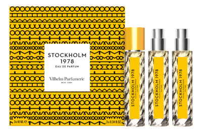 Vilhelm Parfumerie  Stockholm 1978 Набор унисекс 3*10 ml