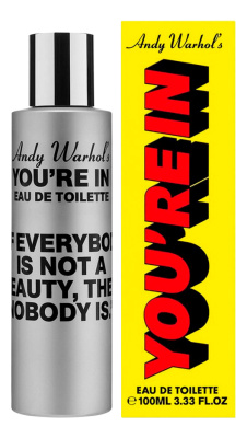Comme des Garcons Parfums Andy Warhol's You're In Туалетная вода унисекс 100 ml (if everybody is not a beauty)