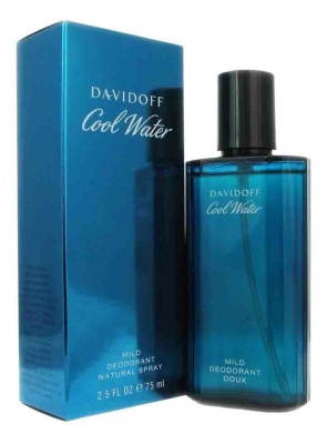 Davidoff  Cool Water Man Дезодорант для мужчин 75 ml