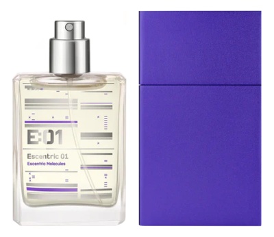 Escentric Molecules  Escentric 01 Туалетная вода унисекс 30 ml (металличеcкий футляр)