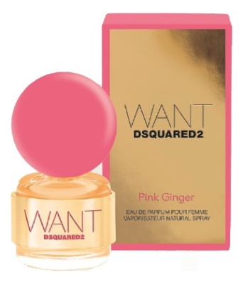 DSQUARED2  Want Pink Ginger Парфюмерная вода для женщин 100 ml
