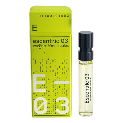 Escentric Molecules  Escentric 03 Туалетная вода унисекс 2 ml миниатюра