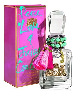 Juicy Couture Peace, Love and  Парфюмерная вода для женщин 50 ml
