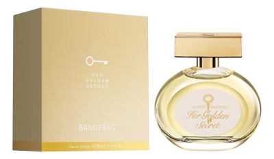 Antonio Banderas  Her Golden Secret Туалетная вода для женщин 80 ml ( Новый дизайн)