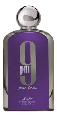 AFNAN  9 PM pour Femme (purple) Парфюмерная вода для женщин 100 ml тестер