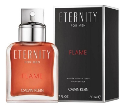 CALVIN KLEIN  Eternity Flame For Men Туалетная вода для мужчин 50 ml