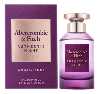 Abercrombie & Fitch  Authentic Night Femme Парфюмерная вода для женщин 100 ml
