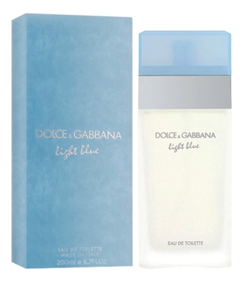 DOLCE & GABBANA  Light Blue Туалетная вода для женщин 200 ml