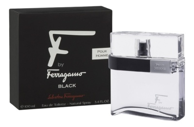 Salvatore Ferragamo  F by Ferragamo Black pour homme Туалетная вода для мужчин 100 ml