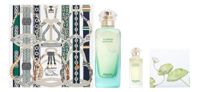 Hermes  Un Jardin sur le Nil Набор унисекс 100 ml т/вода 100 мл + т/вода 7,5 мл + мыло 50г