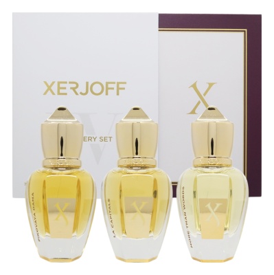 Xerjoff Discovery Set Набор унисекс 45 ml (3 x15 ml pikovaya dama + la capitale + more than words)