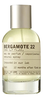 Le Labo  Bergamote 22 Парфюмерная вода для женщин 50 ml тестер