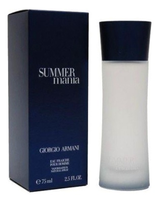 Giorgio Armani Mania Summer Eau Fraiche Men Туалетная вода для мужчин 75 ml