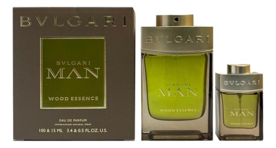 BVLGARI Bvlgari Man Wood Essence Набор для мужчин 115 ml (edp 100 ml + edp 15 ml)